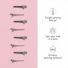 Diane Single Prong Hair Styling Clips for Pin Curls, Securing