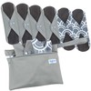 Leekalos Reusable Bamboo Cloth Pads - Light Incontinence Pads -