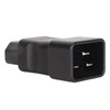 2pcs IEC320 C20 to IEC320 C15 Power Adapter Professional Standard
