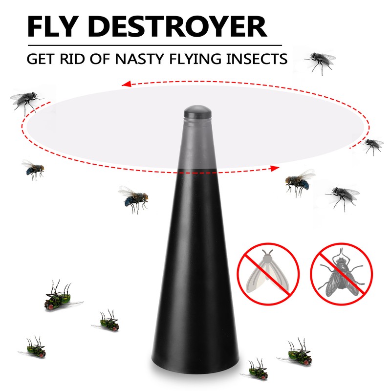 Outdoor Multifunctional Fly Repellent 360° Rotation Fan-type Food Protector Pest
