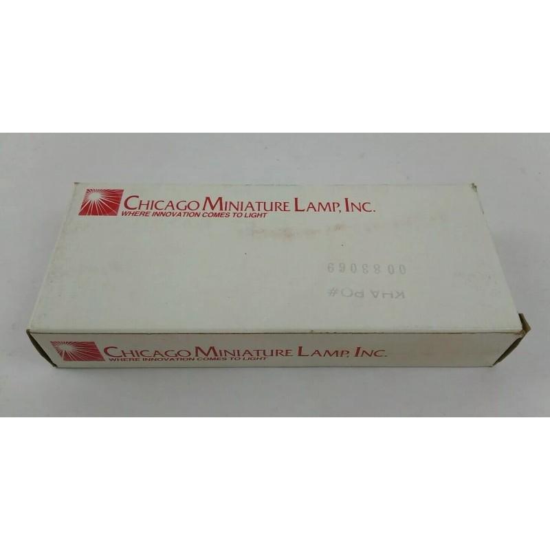 Chicago Mini Pack of 10 Replacement Bulbs for Chicago Miniature/CML