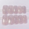 24 Pcs Pink Gradient Nail Tips for Wedding, Party, Holiday,
