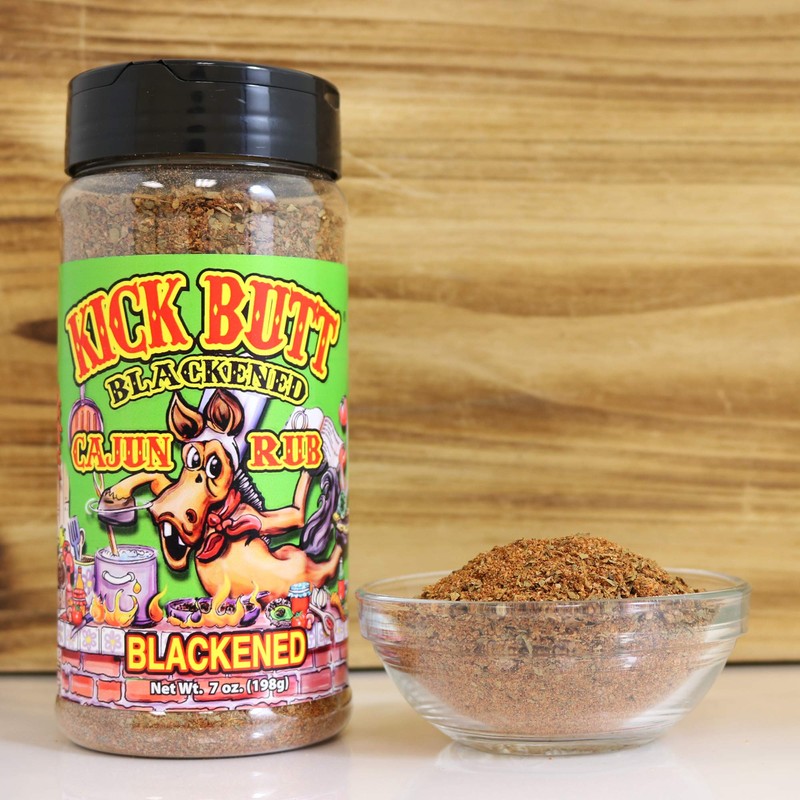Kick Butt Gourmet Cajun Seasoning Spice Shaker - Spicy Cajun