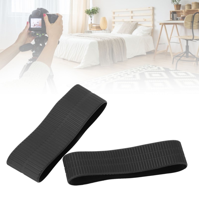 Lens Zoom Focus Grip Antislip Precise Fit Rubber Lens Ring