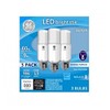 General Electric 63592 WHT Brig Rel Bulb 3 Pack 9W