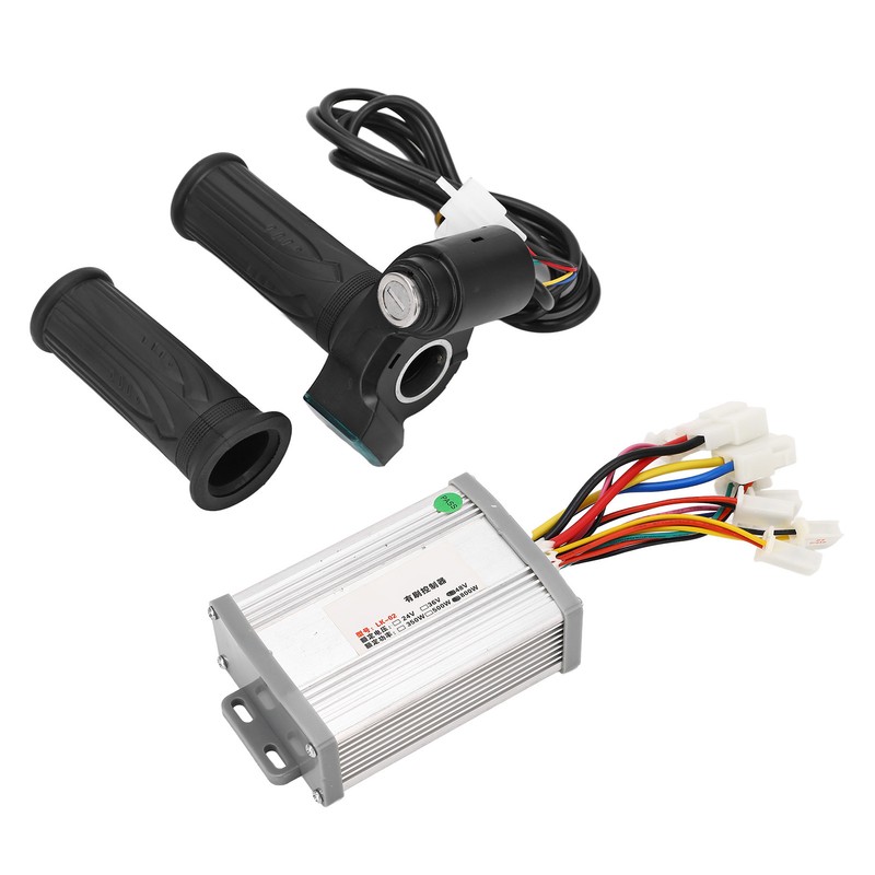 48V 800W Motor Speed Controller Throttle Grip with Lock and