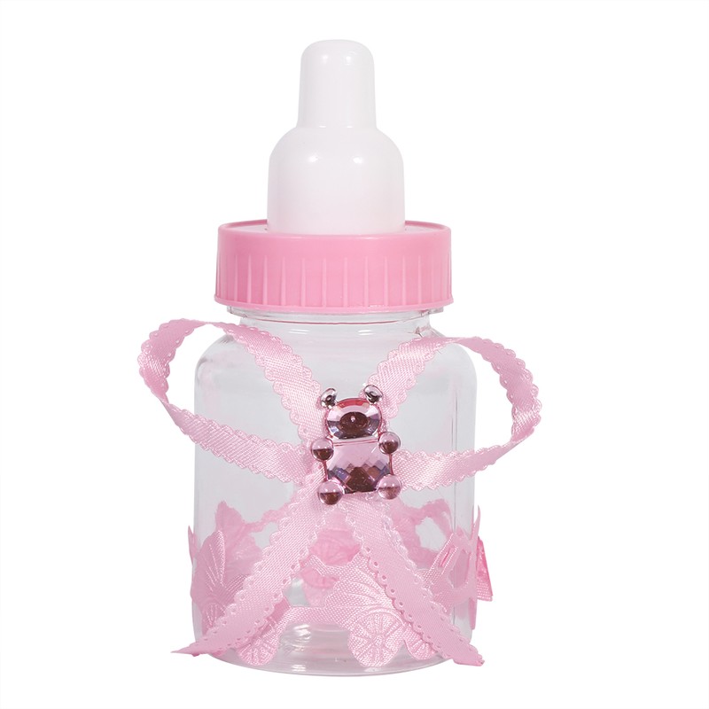 50Pcs Candy Chocolate Bottles Box For Baby Shower Party Favors
