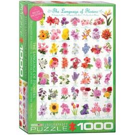 EuroGraphics The Language of Flowers Puzzle (1000-Piece) (6000-0579)