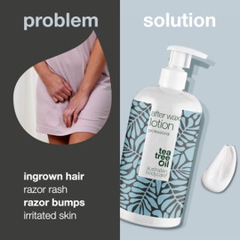 After Wax Lotion Professional (500 ml) | For use after waxing, bikini waxing or brazilian wax | Minimizes the appearance of ingrown hairs, red bumps and irritated skin after waxing