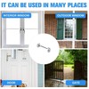TERF® 150mm Heavy Duty Polished Chrome Cabin Door Hook and
