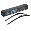 TRQ Premium Windshield Wiper Blades 22 & 22 Inch Silicone