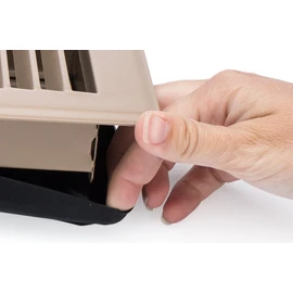 TriJag Rubber Vent Cover, 4 x 8 Inch, 3-Pack, Black, DOES NOT include metal vent, Stops Airflow