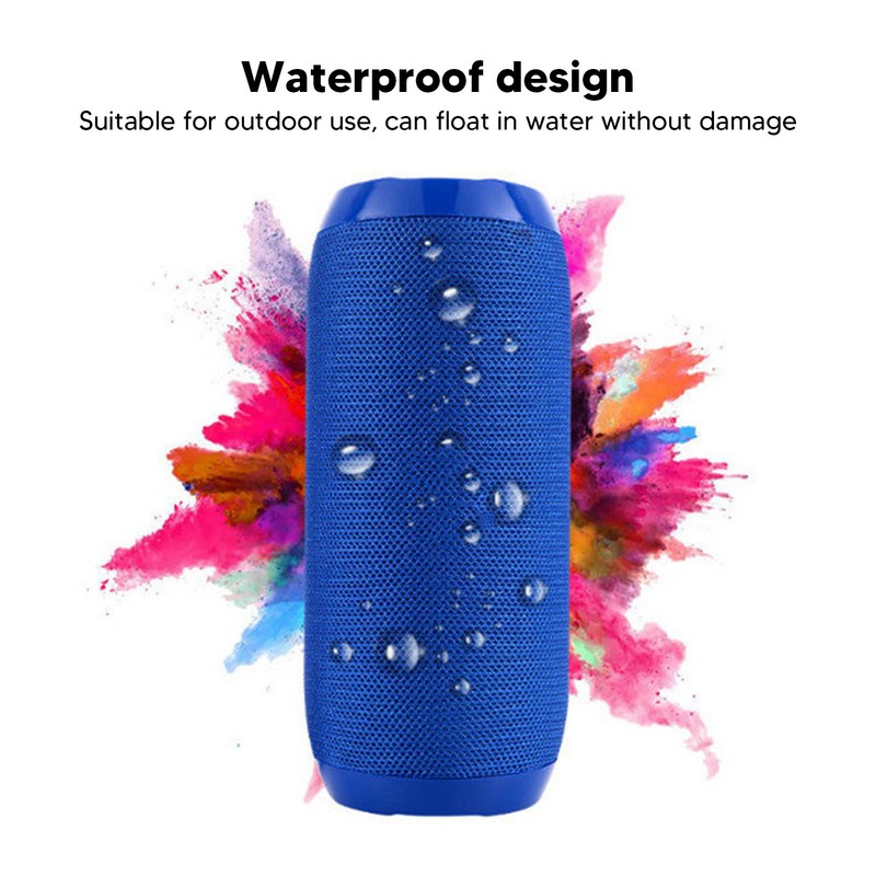 Portable Bluetooth Speaker Waterproof Double Diaphragm Durable Bluetooth Subwoofer for