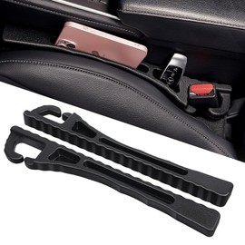 Hiseanllo Hiseanllo Car Seat Gap Filler with Organizer, 2PCS Universal Fit Car Side Seat Gap Filler for Car Storage and Stop Things from Dropping for Cars, SUVs, Truck