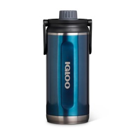 Igloo 00071091 Botella de acero inoxidable de 30 onzas (Modern Blu.Sstl)