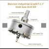 Meccion TCT Carbide Hole Saw Drill Bit 100mm 3-15-16" Heavy