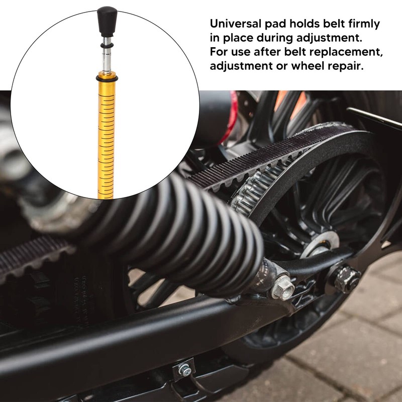 Motorcycle Chain Tensionmeter, 10 lb Belt Tensionmeter, Metal, Universal Motor