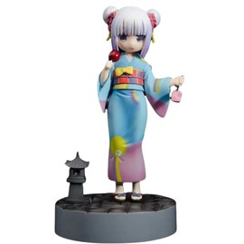Kanna Figure, Maid Kanna Yukata 18cm/7.1inch PVC Character Figurine Cosplay Model Collectible Handicrafts for Anime Fans Gift