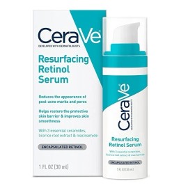 CeraVe Retinol Resurfacing Serum, 2 PACK, 1 fl oz each (30 ml)