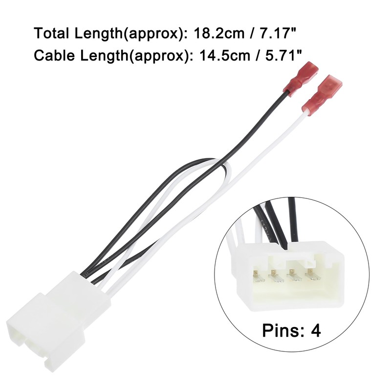 QUARKZMAN Car Speaker Connectors Wiring Harness Adaptor for Ford Bronco