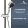 SANTRAS® Metal Shower Hose Deluxe 2.50 m Long with Water