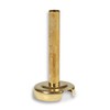 Ner Mitzvah Gold Wick Holder - 9 Large Holders and