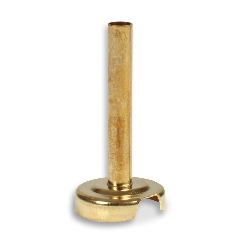 Ner Mitzvah Gold Wick Holder - 9 Large Holders and
