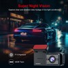 WiFi Dashcam Car Front, 4K UHD Car Camera with 64G