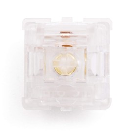 KPREPUBLIC Everglide EG Aqua King Water King Linear Switch 4pin 5pin RGB 55g 62g 67g Force mx Switch for Mechanical Keyboard 50m Clear Body (X70 PCS, EG 62g Aqua King Switch)