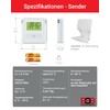 ELEKTROBOCK BT731 Wireless Room Thermostat with Receiver - Stand -