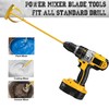 Hanpex Paint and Mud Mixer, Paint Stirrer for Drill in