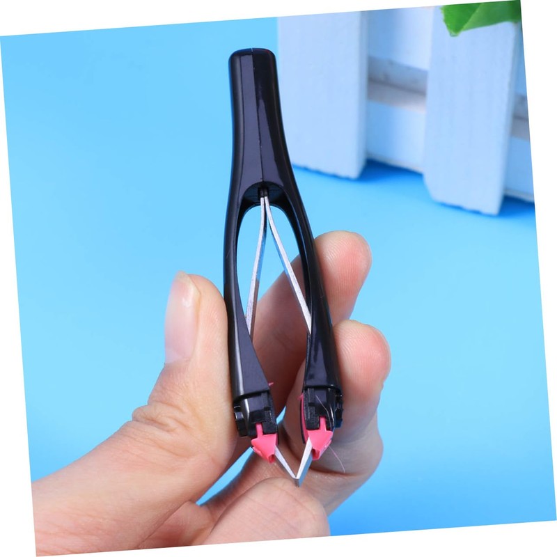 FOMIYES Pcs Stainless Steel Eyebrow Tweezers Automatic Retractable Precision Kit