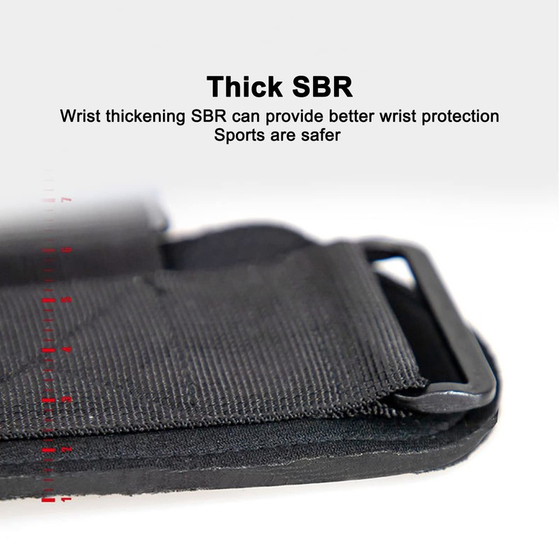 Weight Lifting Hand Grip, Steel Hook SBR Pad Heavy Duty