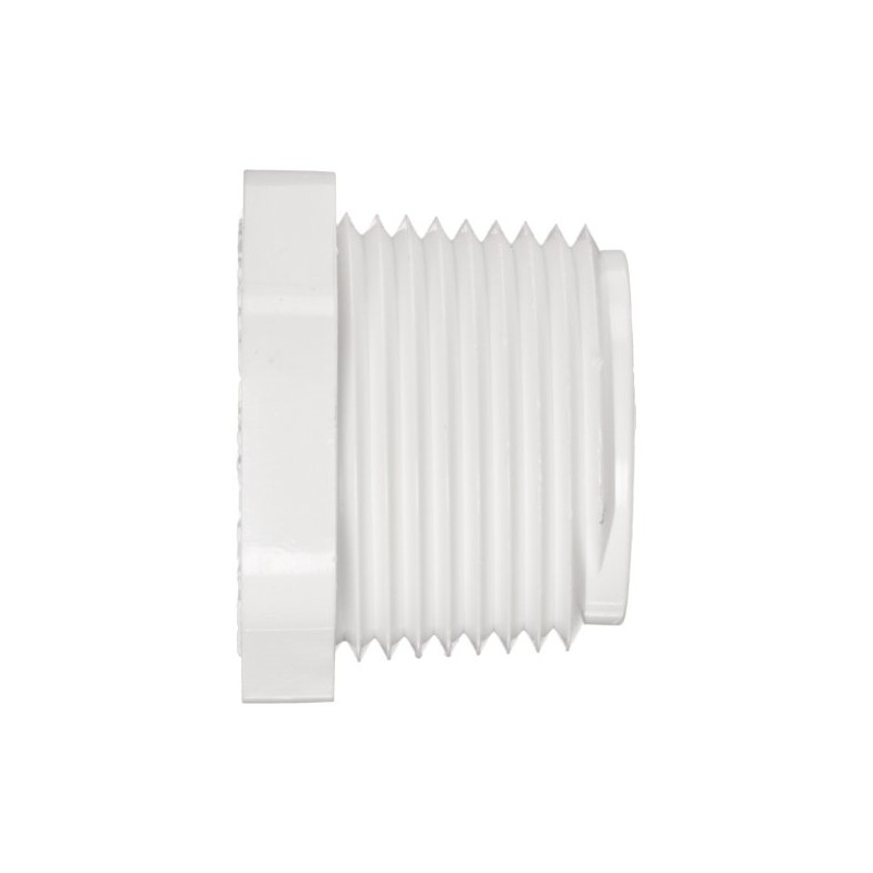 Spears 439 Series PVC Pipe Fitting, Bushing, Schedule 40, 1/2"