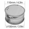 4" Inch Galvanized Steel Tee Cap - Round Vent Cover