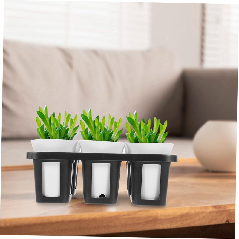 SUPVOX Garden Decor 6 in 1 Flower Pot Set Pot