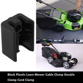 Be In Your Mind Pack of 5 Lawnmower Cable Clamp Twin Type 322551640/0 Compatible with Castel Garden Compatible with Mountfieid Compatible with Flymo 36 x 26 x 21 mm Fits Many Models