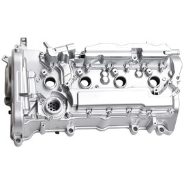 QPCRAP Upgraded Aluminum Engine Valve Cover with Gasket Fit for Honda CR-V 2015 2016 2017 2018 2019 Accord 2013 2014 2015 2016 2017 2.4L Replaces 12310RDFA01