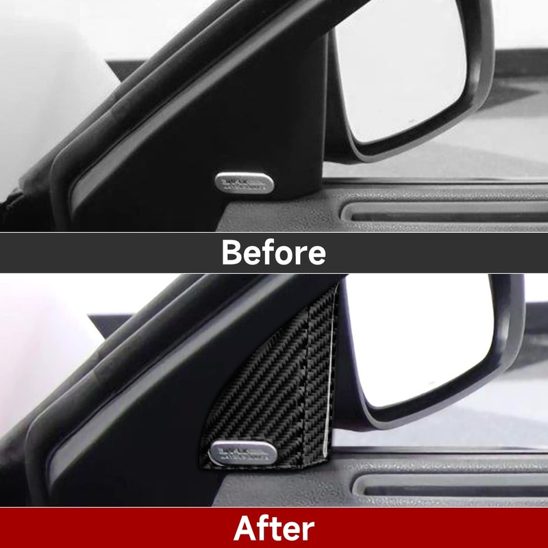 BRMYL Car Door Triangle Window A Pillar Decals for 2011-2023