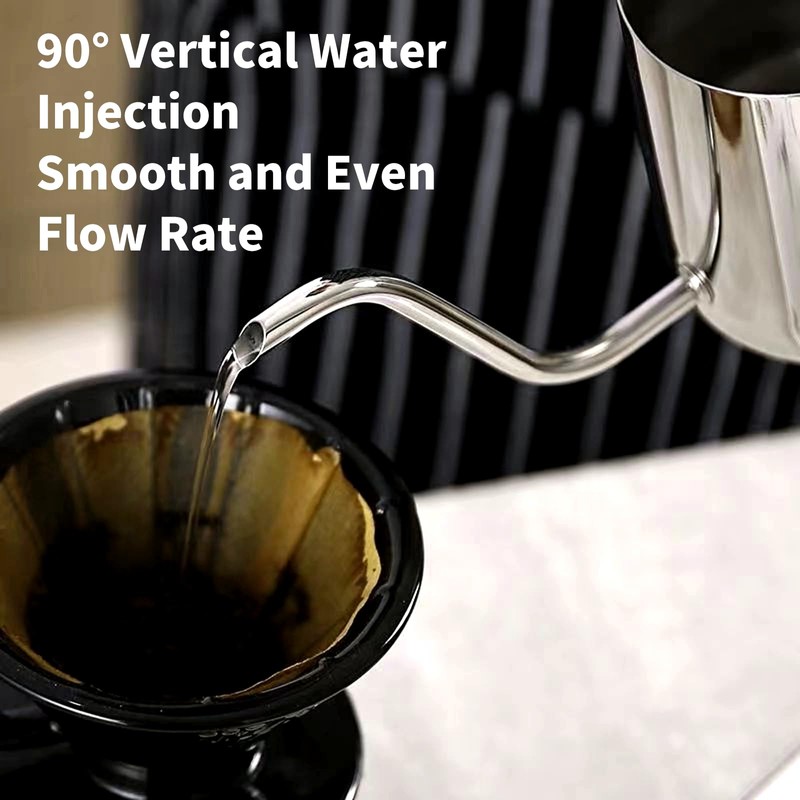 Coffee Pot, Stainless Steel Coffee Pot with Gooseneck Spout, Tea