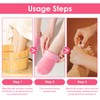 10” Large Silicone Moisturizing Socks for Women 2Pairs Extra-Large Soft