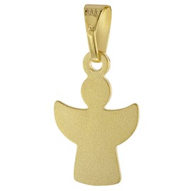 trendor Angel Pendant Gold 333/8 Carat for Women and Children Loving Gold Pendant Angel Pendant for Women and Kids, Great Gold Jewellery 51799, 333 8 Carat Gold
