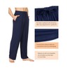 WiWi Mens Viscose from Bamboo Pajama Pants Soft Lounge Bottoms