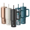 go! 40oz Stainless Steel Handle Tumbler with Triple Insulation &