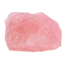 Rose Quartz Raw Crystals Rough Gemstones with Authenticity Card, Velvet Pouch Raw Stones for Tumbling, Cabbing, Polishing, Cutting Natural Healing Crystals for Home Decor, DIY Stones