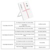 9PCS Eyeglasses Optometric Testing Tool Double Holder Accurate AC/A Phoria