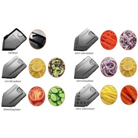 Simposh Easy Mandoline V-Slicer | V-Blade Mandoline Slicer Julienne Cutter