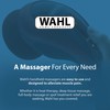 Wahl Clipper Deluxe Heated Therapy Corded Handheld Rotary Massage Kit,