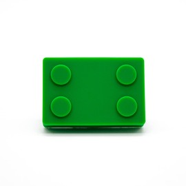 DOJA Barcelona Furniture Knobs Children's Cupboard Knobs in Block Design 6 Chest of Drawers Children's Room Drawer Handles 45 x 30 mm Children's Door Knob Children's Knob Children's Handle Furniture