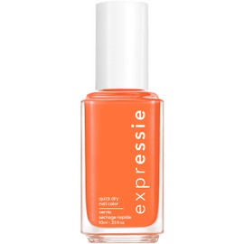 essie expressie Quick-Dry Vegan Nail Polish, Strong At 1 percent, Spiced Coral, 0.33 Ounce